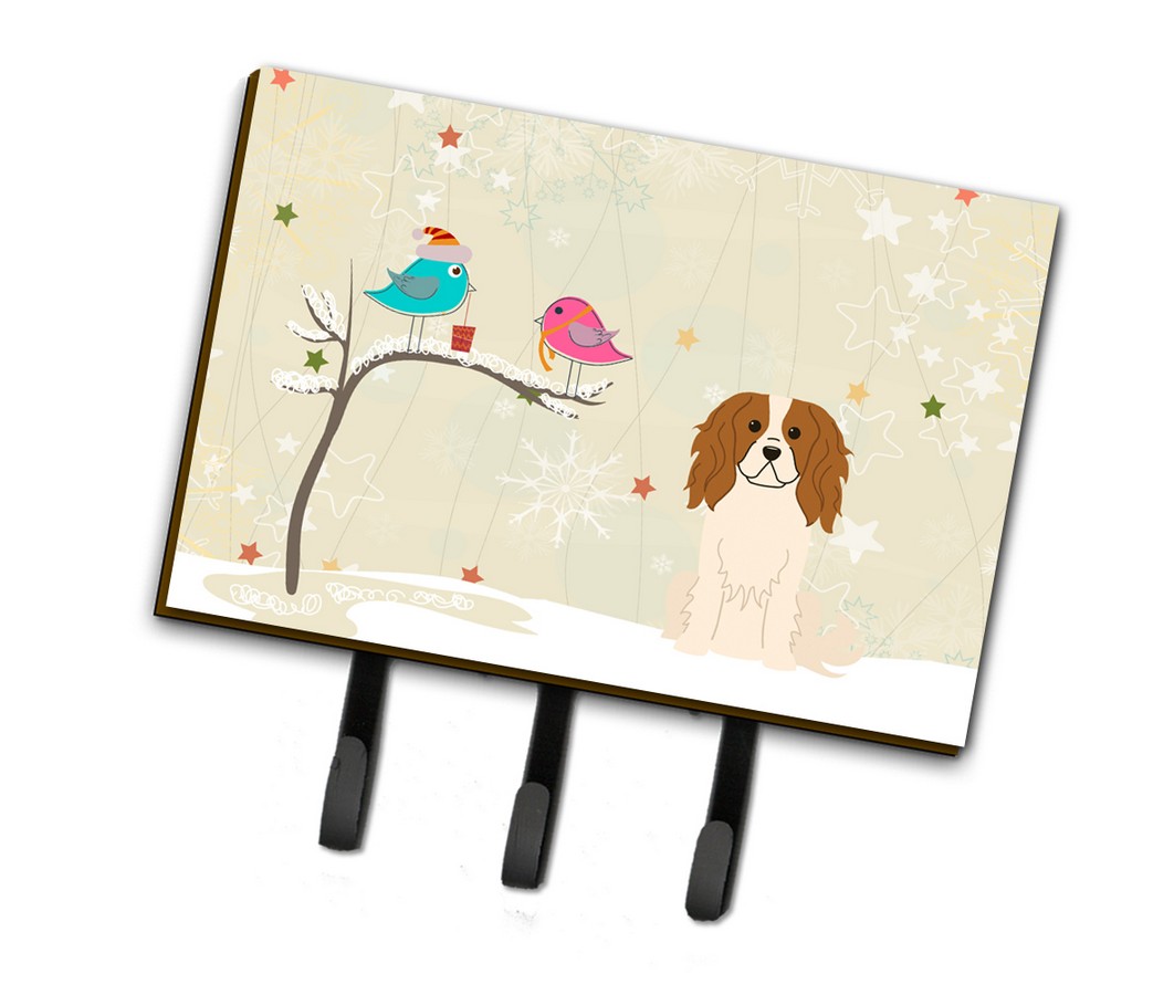 Christmas Presents Between Friends Cavalier Spaniel Leash or Key Holder