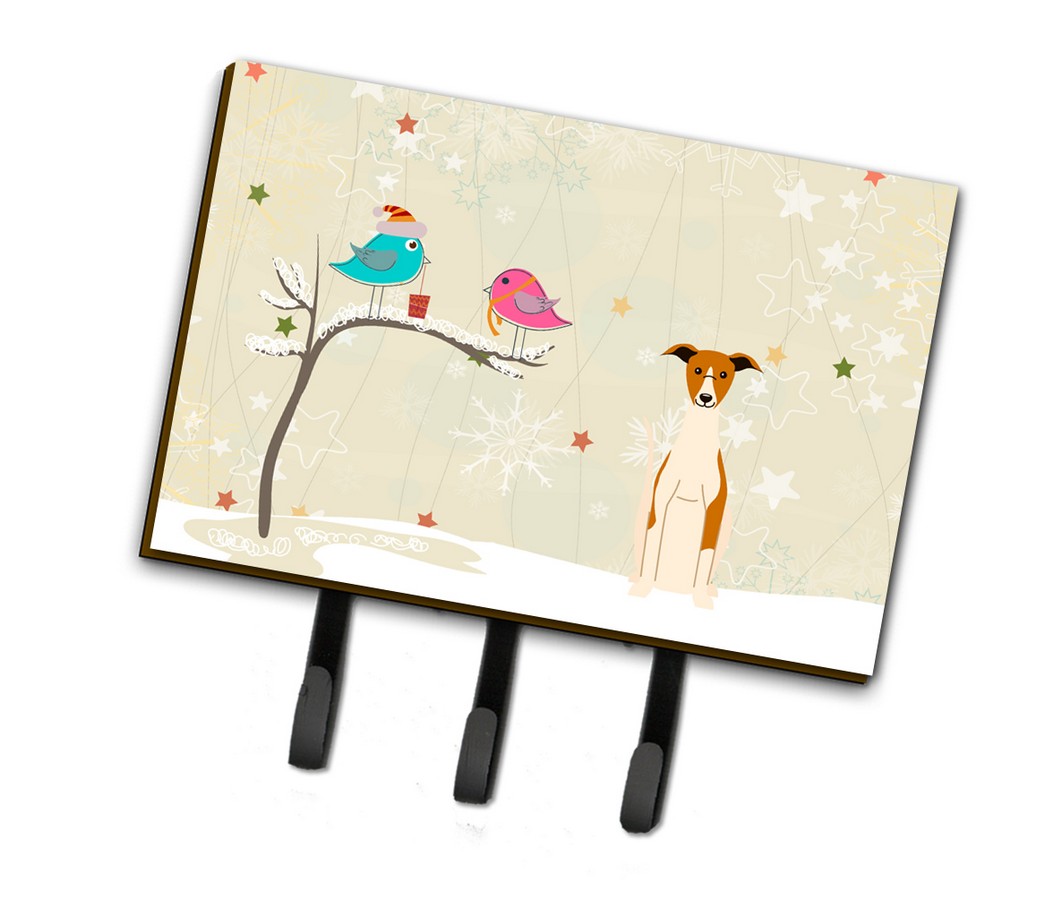 Christmas Presents Between Friends Whippet Leash or Key Holder
