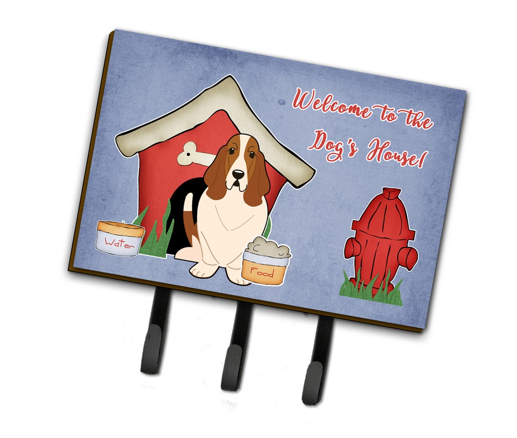 Dog House Collection Basset Hound Leash or Key Holder