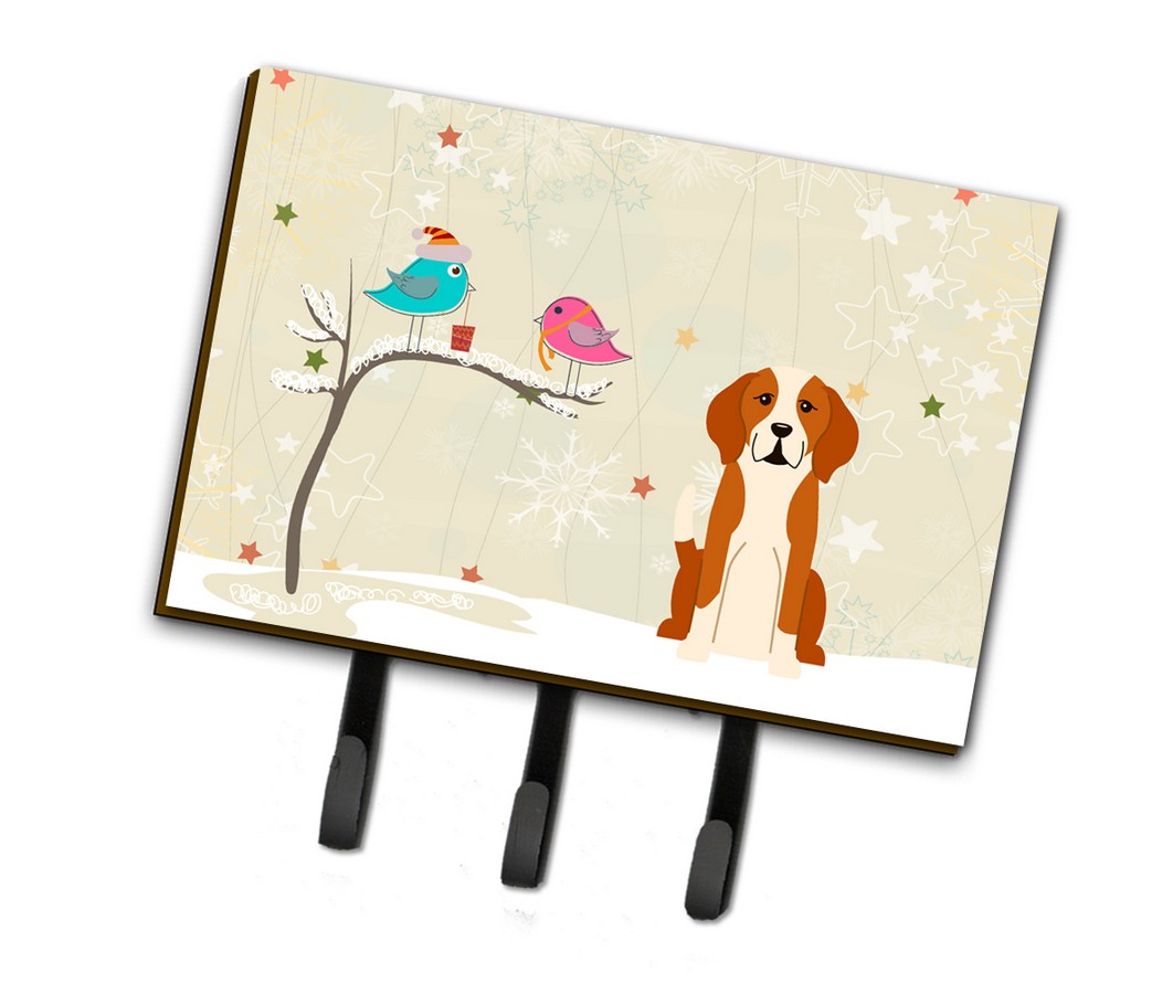 Christmas Presents Between Friends English Foxhound Leash or Key Holder