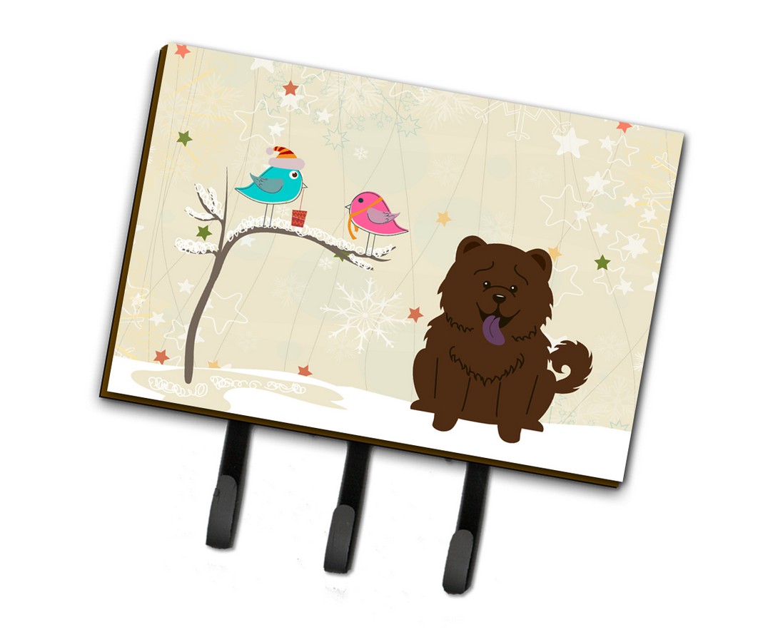 Christmas Presents Between Friends Chow Chow Chocolate Leash or Key Holder