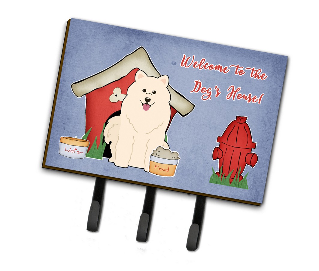 BB2784TH68 Dog House Collection Samoyed Leash or Key Holder