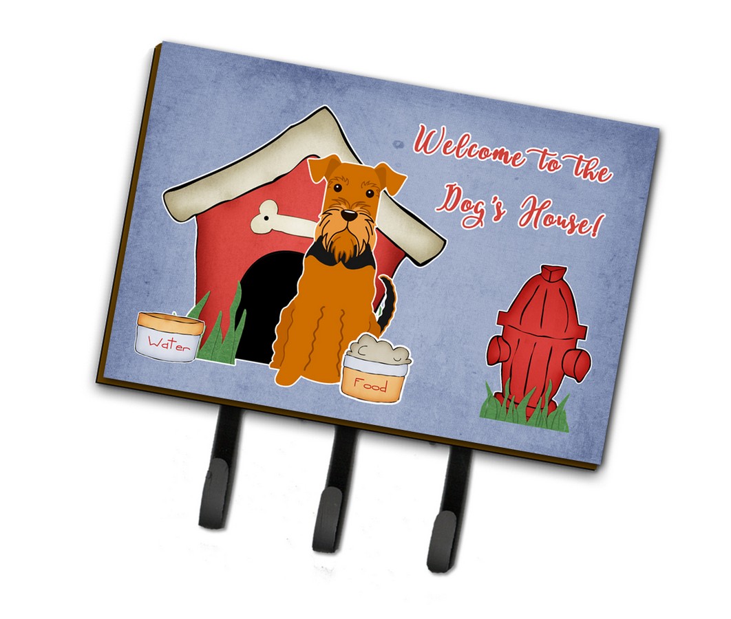 BB2795TH68 Dog House Collection Airedale Leash or Key Holder