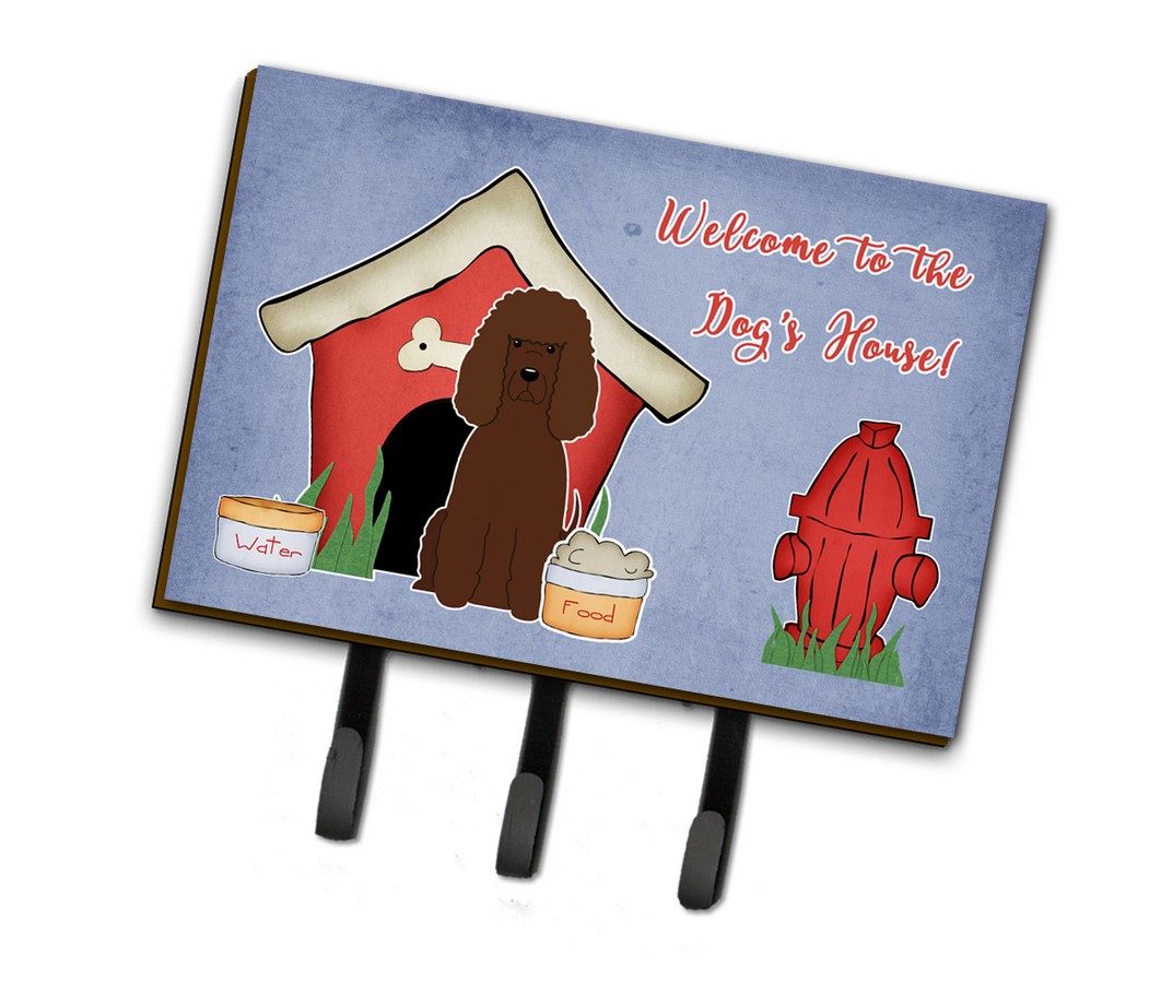 BB2817TH68 Dog House Collection Irish Water Spaniel Leash or Key Holder
