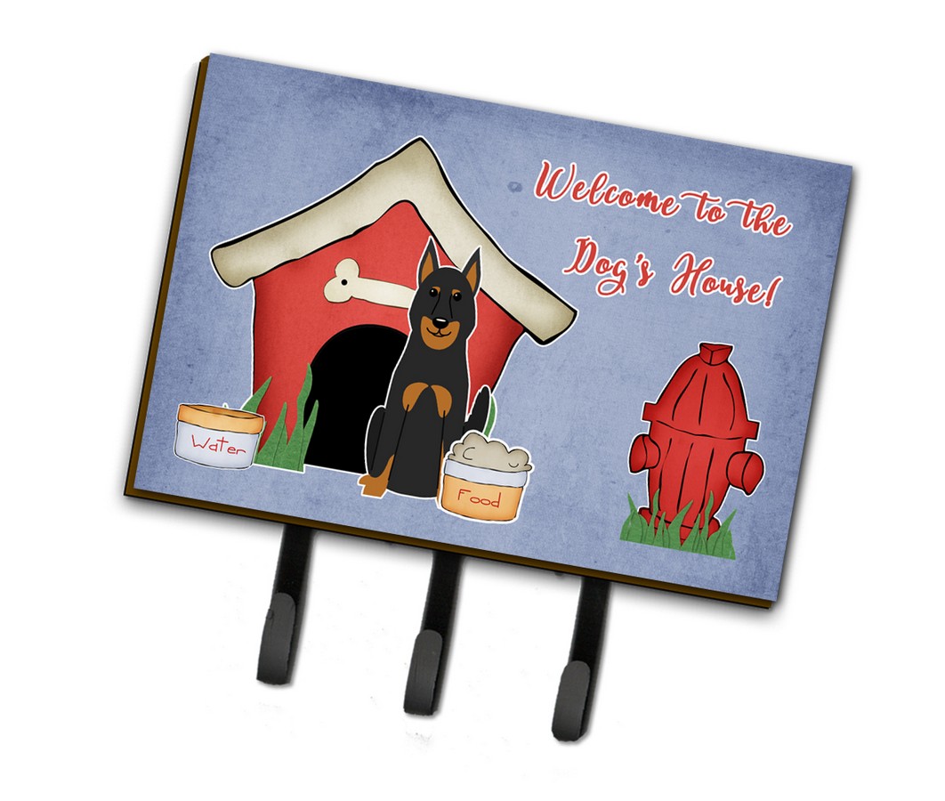 BB2834TH68 Dog House Collection Beauce Shepherd Dog Leash or Key Holder