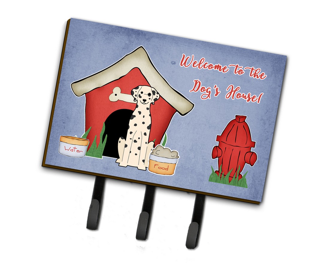 BB2851TH68 Dog House Collection Dalmatian Leash or Key Holder