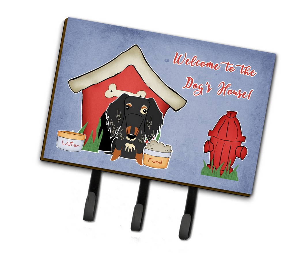 BB2882TH68 Dog House Collection Wire Haired Dachshund Dapple Leash or Key Holder