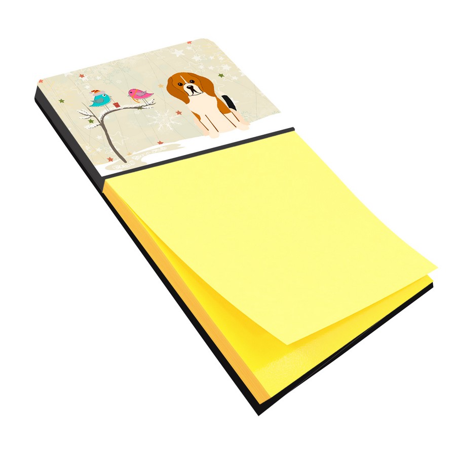 Christmas Presents Between Friends Beagle Tricolor Sticky Note Holder