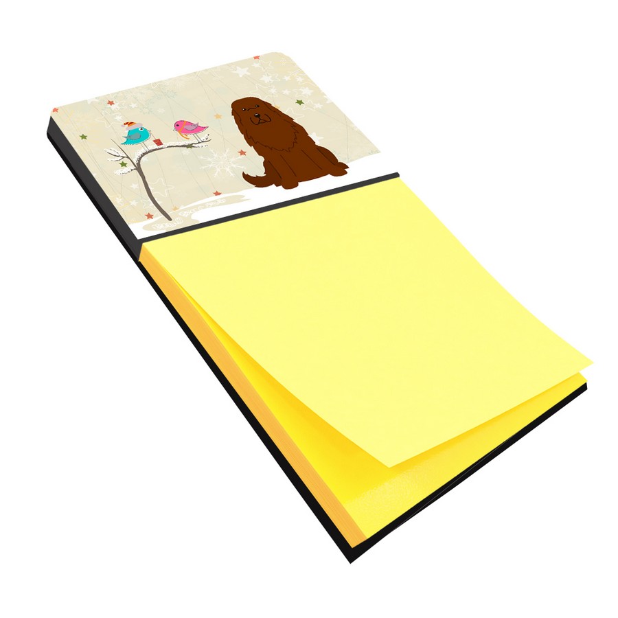 Christmas Presents Between Friends Caucasian Shepherd Dog Sticky Note Holder