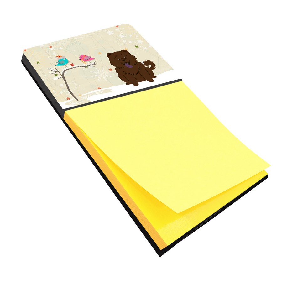 Christmas Presents Between Friends Chow Chow Chocolate Sticky Note Holder