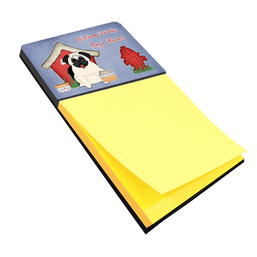 BB2758SN Dog House Collection Pug Cream Sticky Note Holder