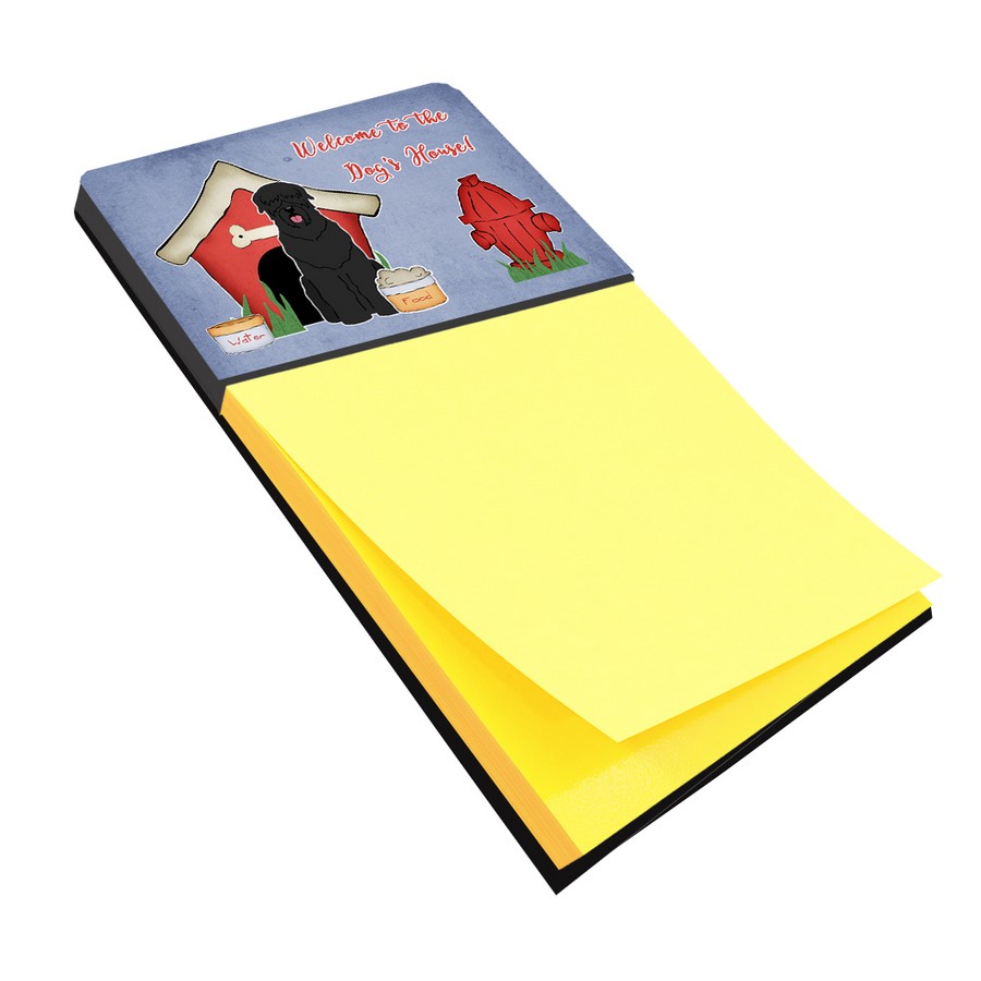 BB2780SN Dog House Collection Black Russian Terrier Sticky Note Holder