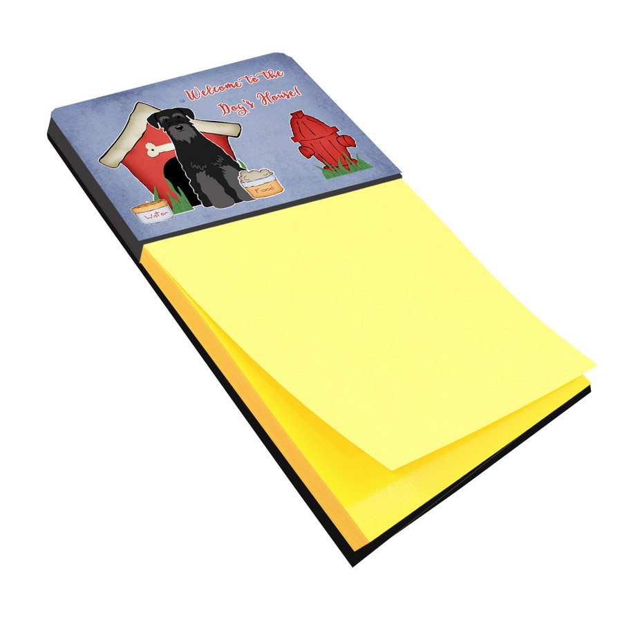 BB2786SN Dog House Collection Standard Schnauzer Black Sticky Note Holder