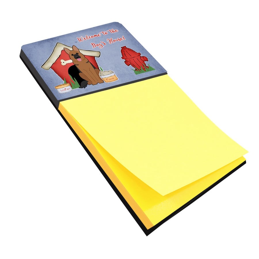 BB2821SN Dog House Collection German Shepherd Sticky Note Holder