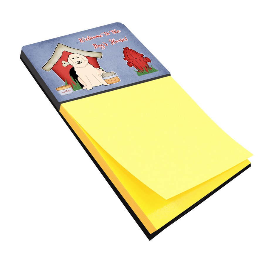 BB2837SN Dog House Collection Great Pyrenese Sticky Note Holder