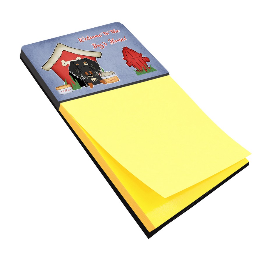 BB2882SN Dog House Collection Wire Haired Dachshund Dapple Sticky Note Holder
