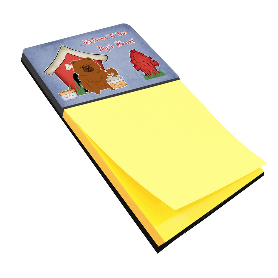 BB2896SN Dog House Collection Chow Chow Red Sticky Note Holder