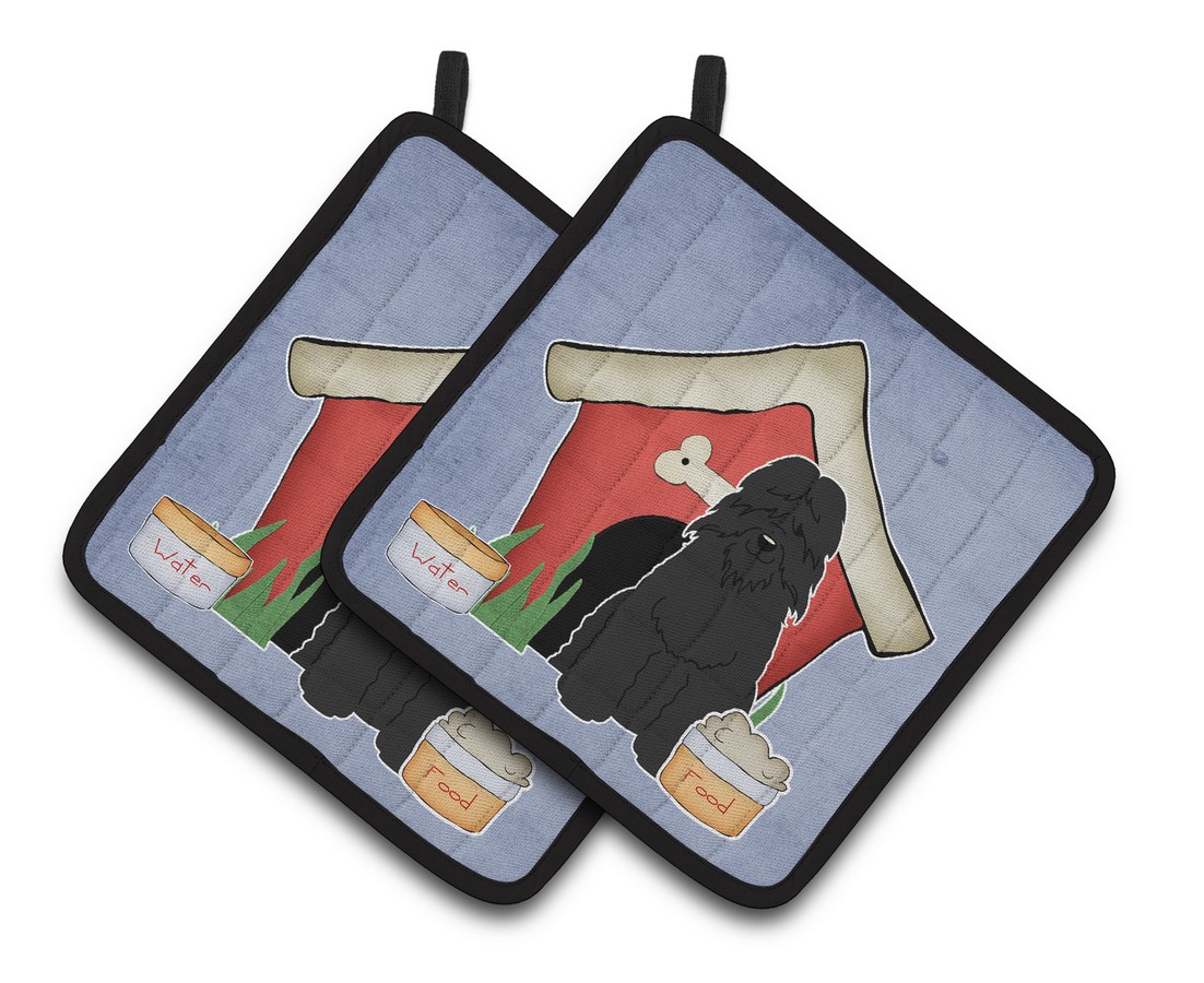Picture of Carolines Treasures BB2828PTHD Dog House Collection Bouvier Des Flandres Pair of Pot Holders