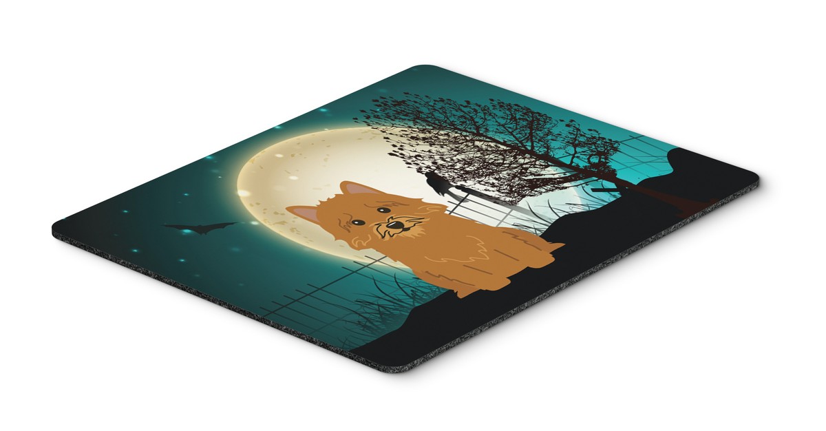 Halloween Scary Norwich Terrier Mouse Pad, Hot Pad or Trivet