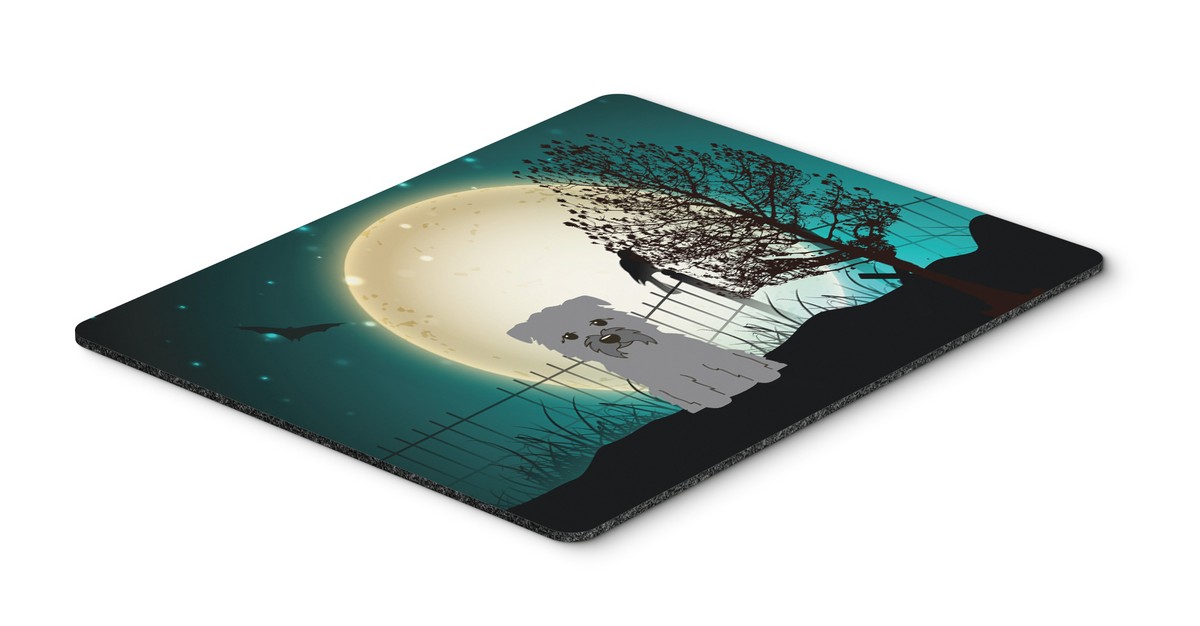 Halloween Scary Glen of Imal Grey Mouse Pad, Hot Pad or Trivet