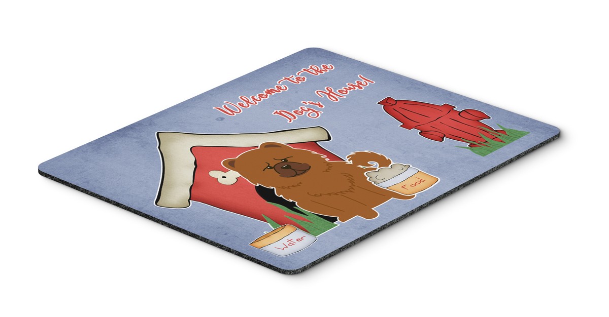BB2896MP Dog House Collection Chow Chow Red Mouse Pad, Hot Pad or Trivet