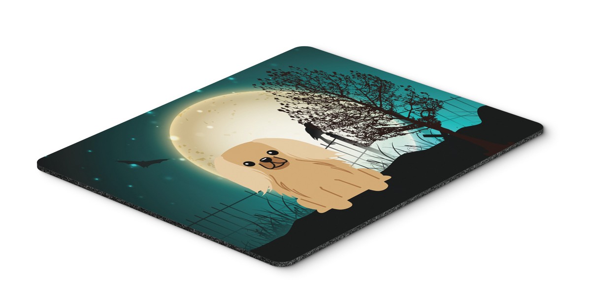 Halloween Scary Pekingnese Fawn Sable Mouse Pad, Hot Pad or Trivet