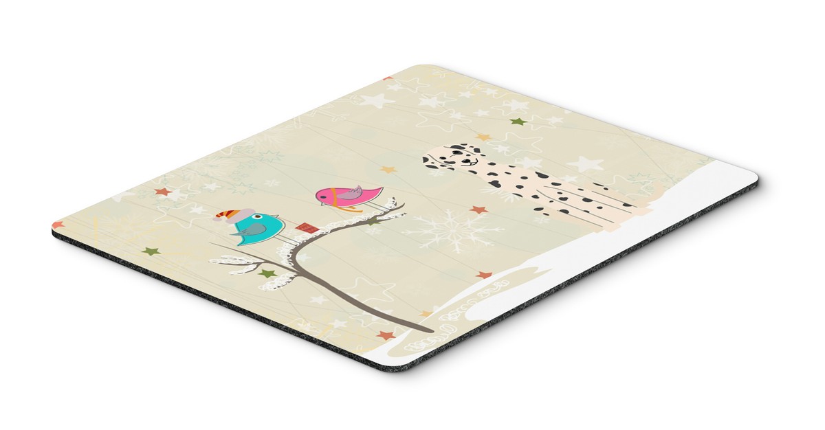 BB2569MP Christmas Presents Between Friends Dalmatian Mouse Pad, Hot Pad or Trivet
