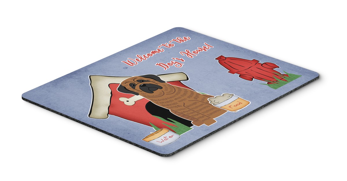 BB2769MP Dog House Collection Mastiff Brindle Mouse Pad, Hot Pad or Trivet