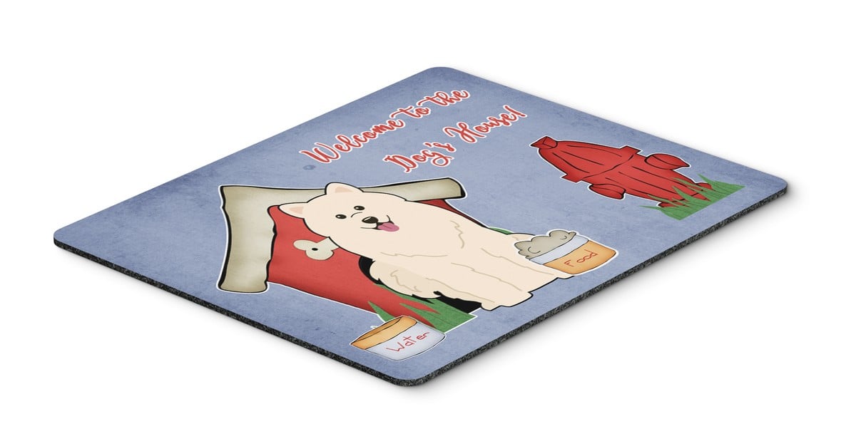 BB2784MP Dog House Collection Samoyed Mouse Pad, Hot Pad or Trivet