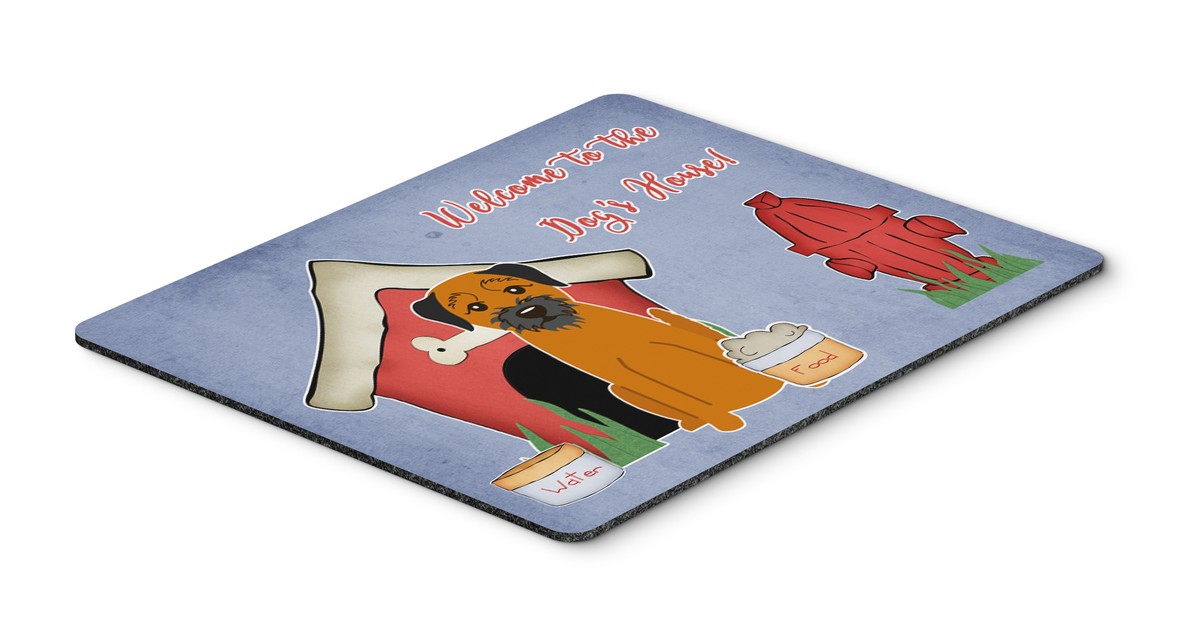 BB2793MP Dog House Collection Border Terrier Mouse Pad, Hot Pad or Trivet