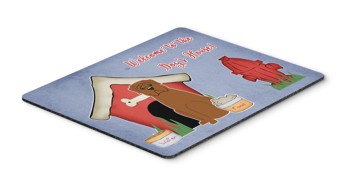 BB2827MP Dog House Collection Dogue De Bourdeaux Mouse Pad, Hot Pad or Trivet