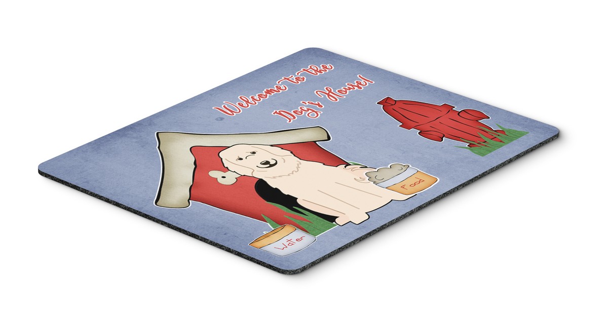 BB2837MP Dog House Collection Great Pyrenese Mouse Pad, Hot Pad or Trivet