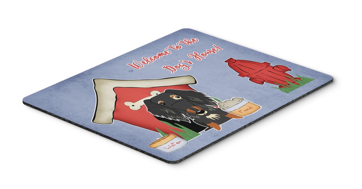 BB2882MP Dog House Collection Wire Haired Dachshund Dapple Mouse Pad, Hot Pad or Trivet