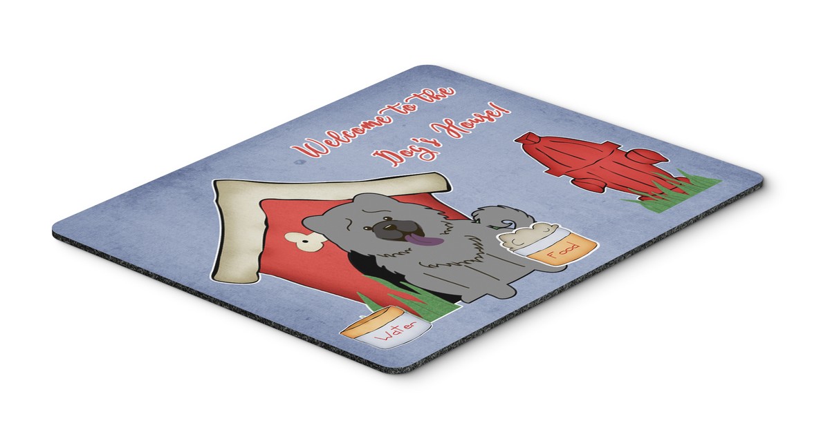 BB2893MP Dog House Collection Chow Chow Blue Mouse Pad, Hot Pad or Trivet