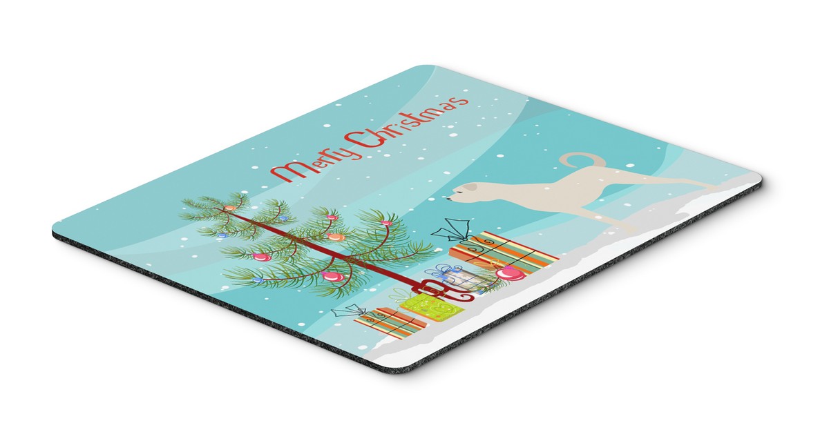 BB2995MP Anatolian Shepherd Merry Christmas Tree Mouse Pad, Hot Pad or Trivet