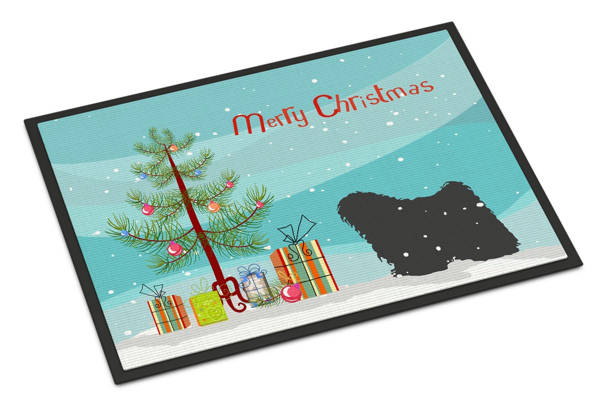 Puli Merry Christmas Tree Indoor or Outdoor Mat - 24 x 36