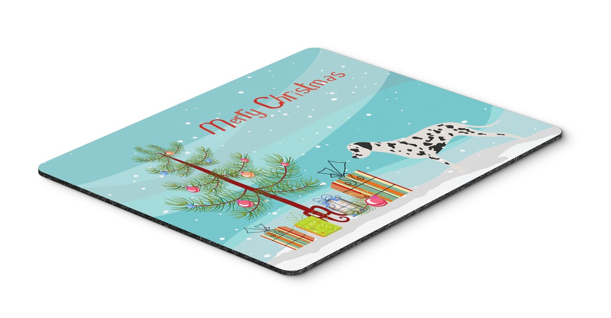 BB2901MP Dalmatian Merry Christmas Tree Mouse Pad, Hot Pad or Trivet