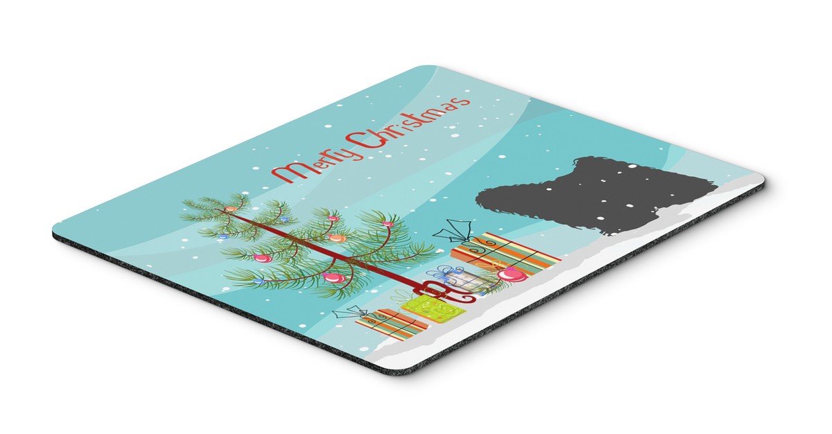 BB2981MP Puli Merry Christmas Tree Mouse Pad, Hot Pad or Trivet