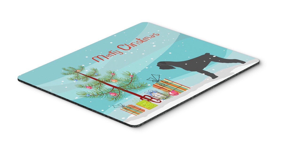 BB2991MP Giant Schnauzer Merry Christmas Tree Mouse Pad, Hot Pad or Trivet
