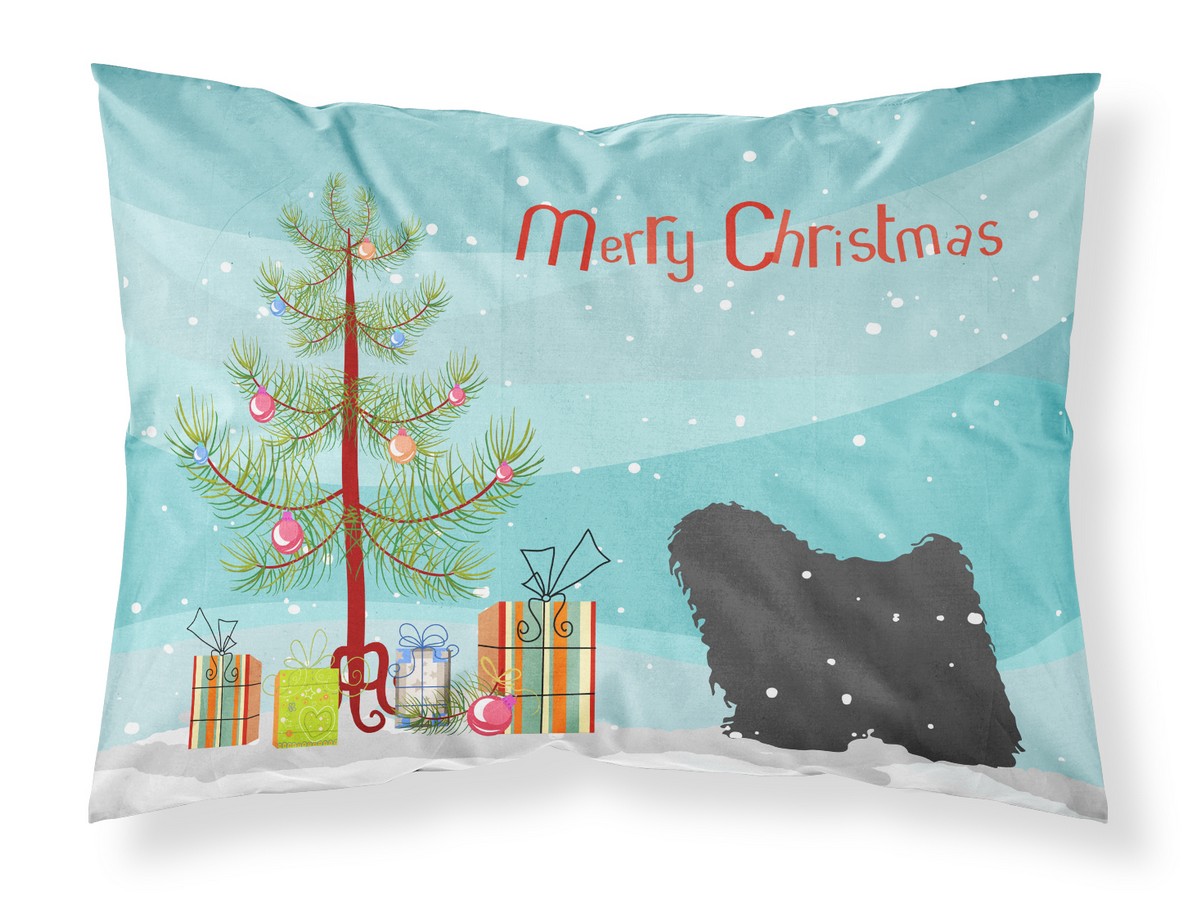 BB2981PILLOWCASE Puli Merry Christmas Tree Fabric Standard Pillowcase