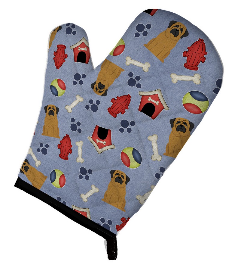 Picture of Carolines Treasures BB2631OVMT Dog House Collection Mastiff Oven Mitt