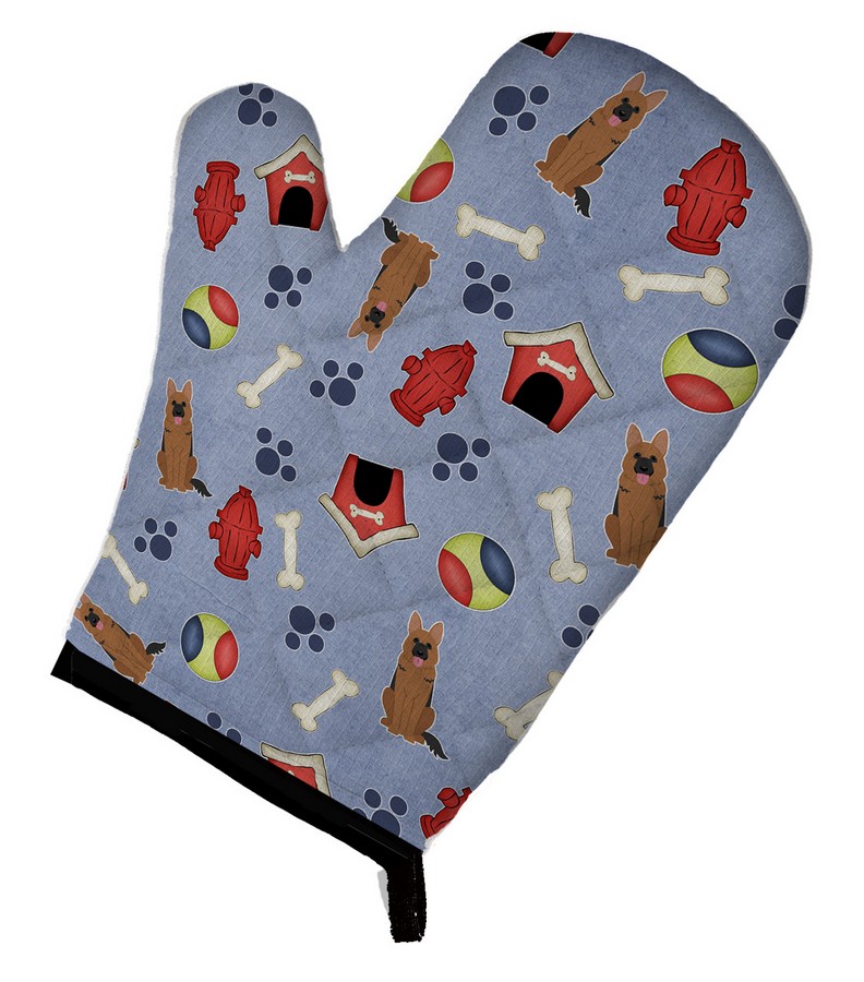 Picture of Carolines Treasures BB2680OVMT Dog House Collection German Shepherd Oven Mitt