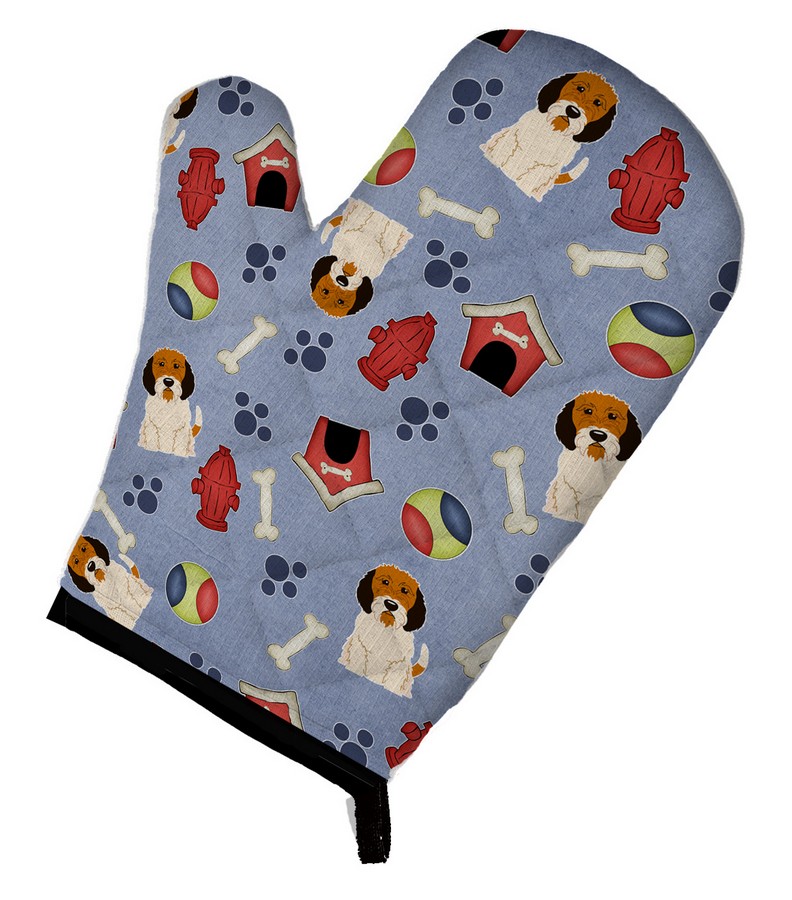 Picture of Carolines Treasures BB2692OVMT Dog House Collection Petit Basset Griffon Veenden Oven Mitt