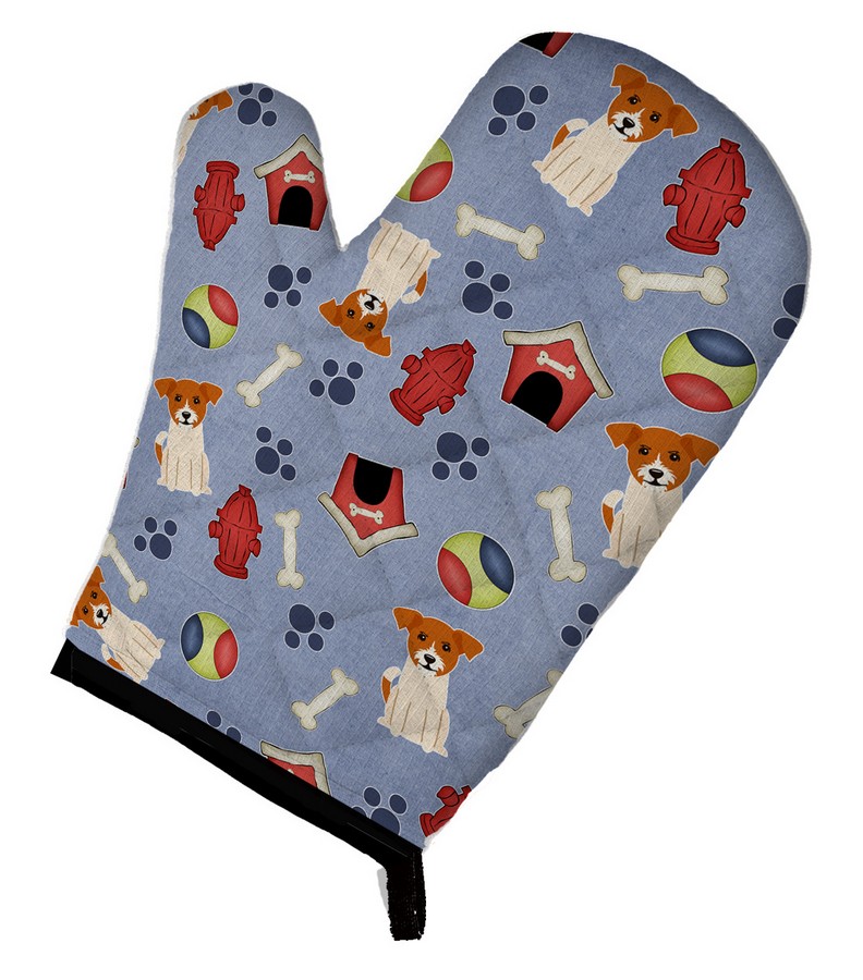 Picture of Carolines Treasures BB2721OVMT Dog House Collection Jack Russell Terrier Oven Mitt