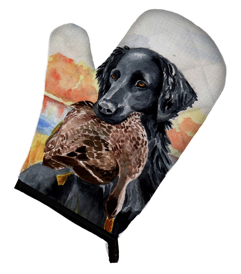 Picture of Carolines Treasures 7032OVMT Flat Coated Retriever Oven Mitt