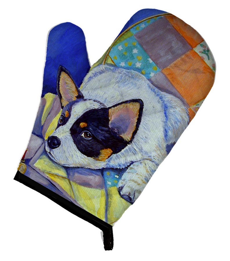 Picture of Carolines Treasures 7050OVMT Australian Cattle Dog Sew Perfect Oven Mitt