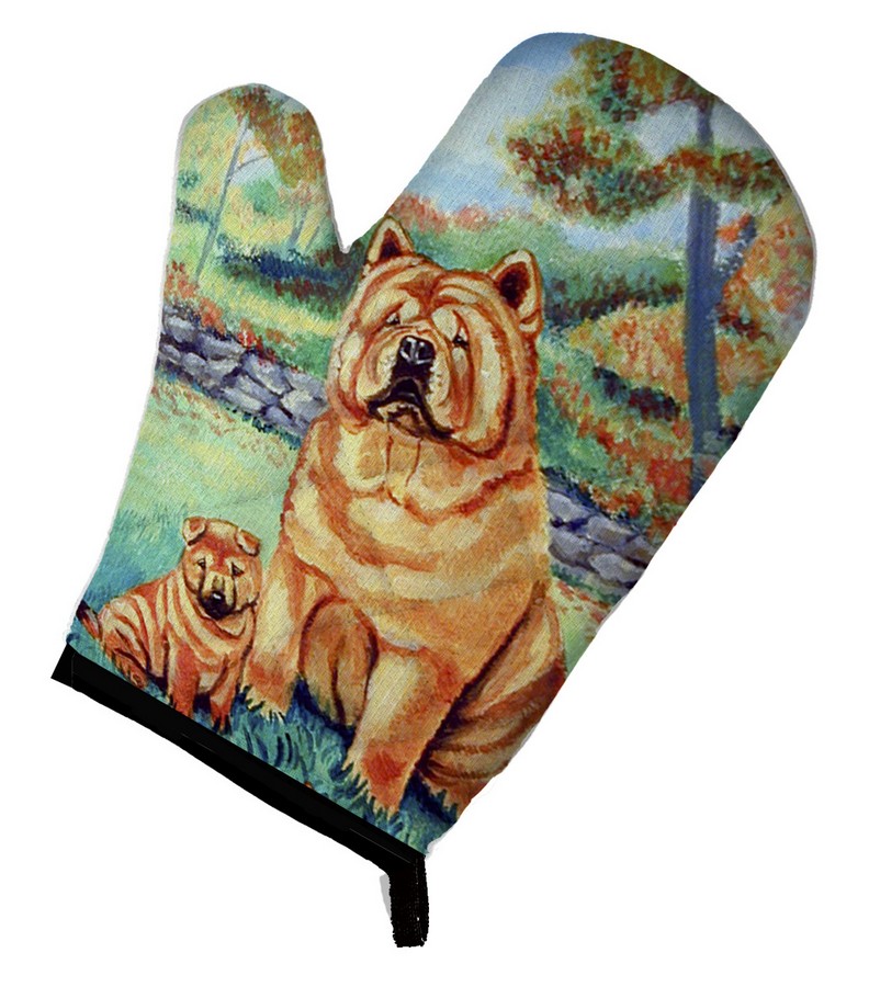 Picture of Carolines Treasures 7057OVMT Chow Chow Mommas Love Oven Mitt