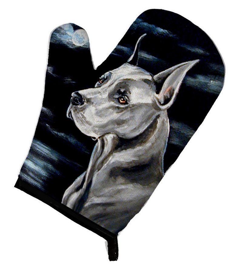 Picture of Carolines Treasures 7067OVMT Great Dane Moonlight Oven Mitt