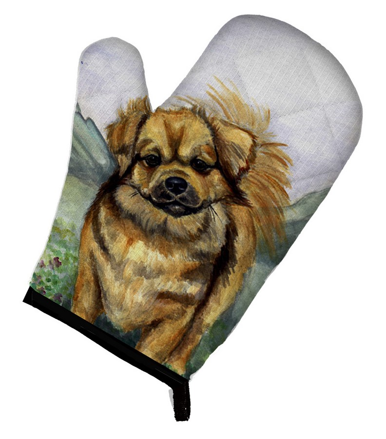 Picture of Carolines Treasures 7075OVMT Tibetan Spaniel Oven Mitt