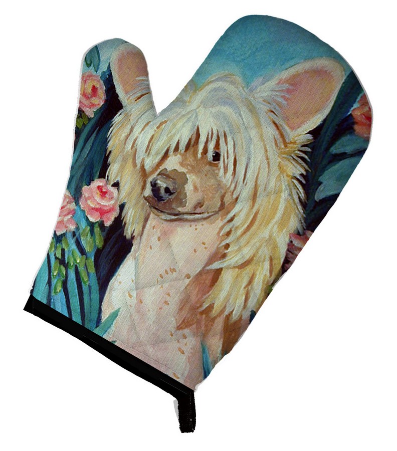 Picture of Carolines Treasures 7087OVMT Chinese Crested Oven Mitt